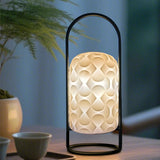 Intangible Cultural Heritage Ceramic Night Light – Ambient Mood Lamp with Rechargeable Touch Control for Bedroom, Living Room, Tea Room, and Study – Classic & New Chinese Style