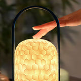 Intangible Cultural Heritage Ceramic Night Light – Ambient Mood Lamp with Rechargeable Touch Control for Bedroom, Living Room, Tea Room, and Study – Classic & New Chinese Style