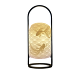 Intangible Cultural Heritage Ceramic Night Light – Ambient Mood Lamp with Rechargeable Touch Control for Bedroom, Living Room, Tea Room, and Study – Classic & New Chinese Style